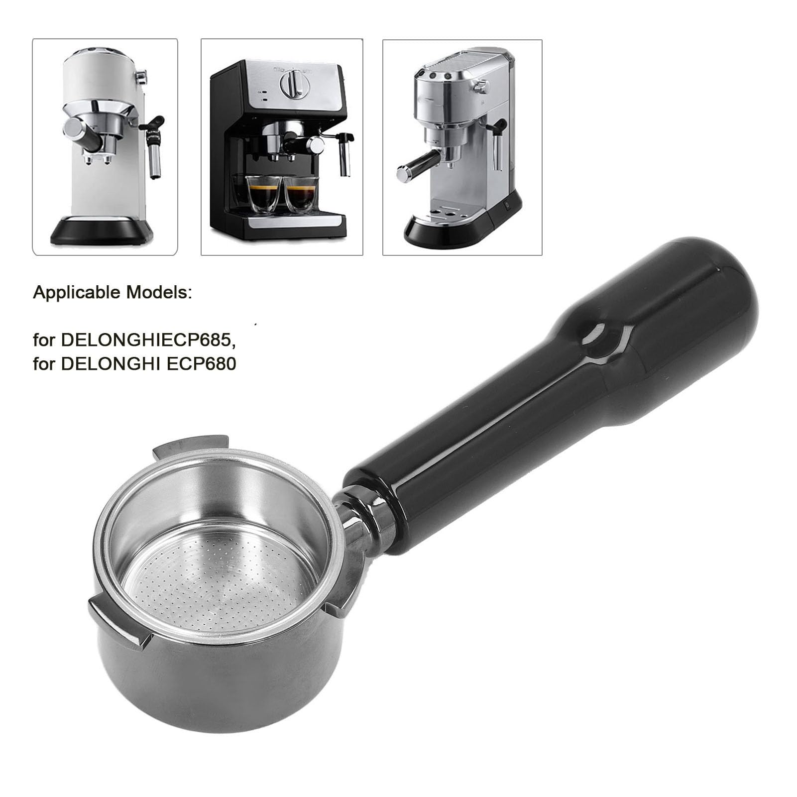 Omabeta Kitchen Appliances porte-filtre sans fond 51 mm pour ECP685
