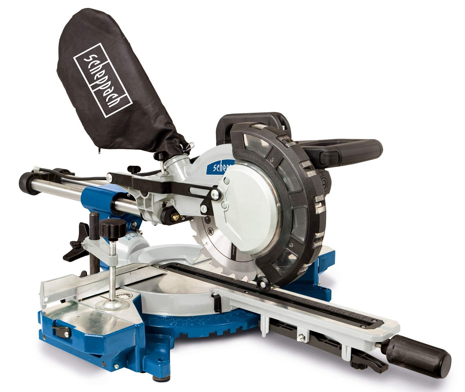 Scheppach HM Series HM216 scie à onglets avec support UMF1550 216 mm laser