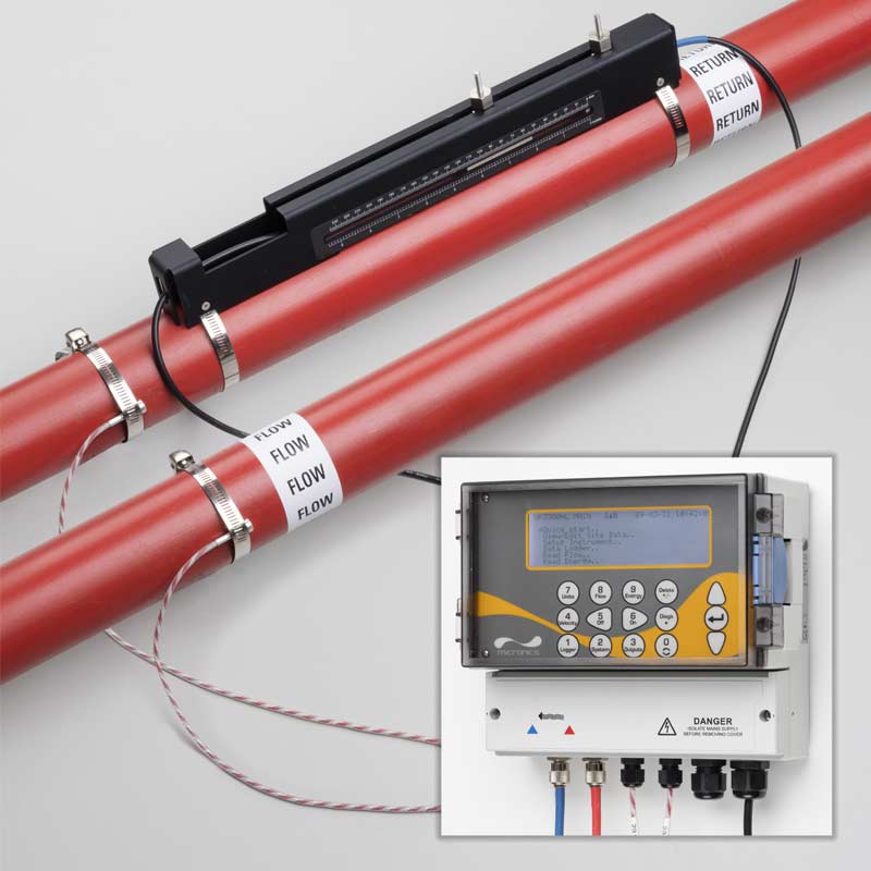 Micronics Ultraflo Fixed Clamp-on Flow Meters UF3300 débitmètre fixe à pince