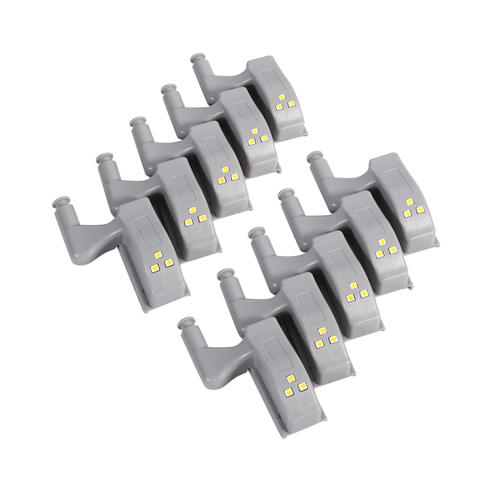 Omabeta Flashlights & Lighting éclairage LED de charnière 10 pièces lumière froide