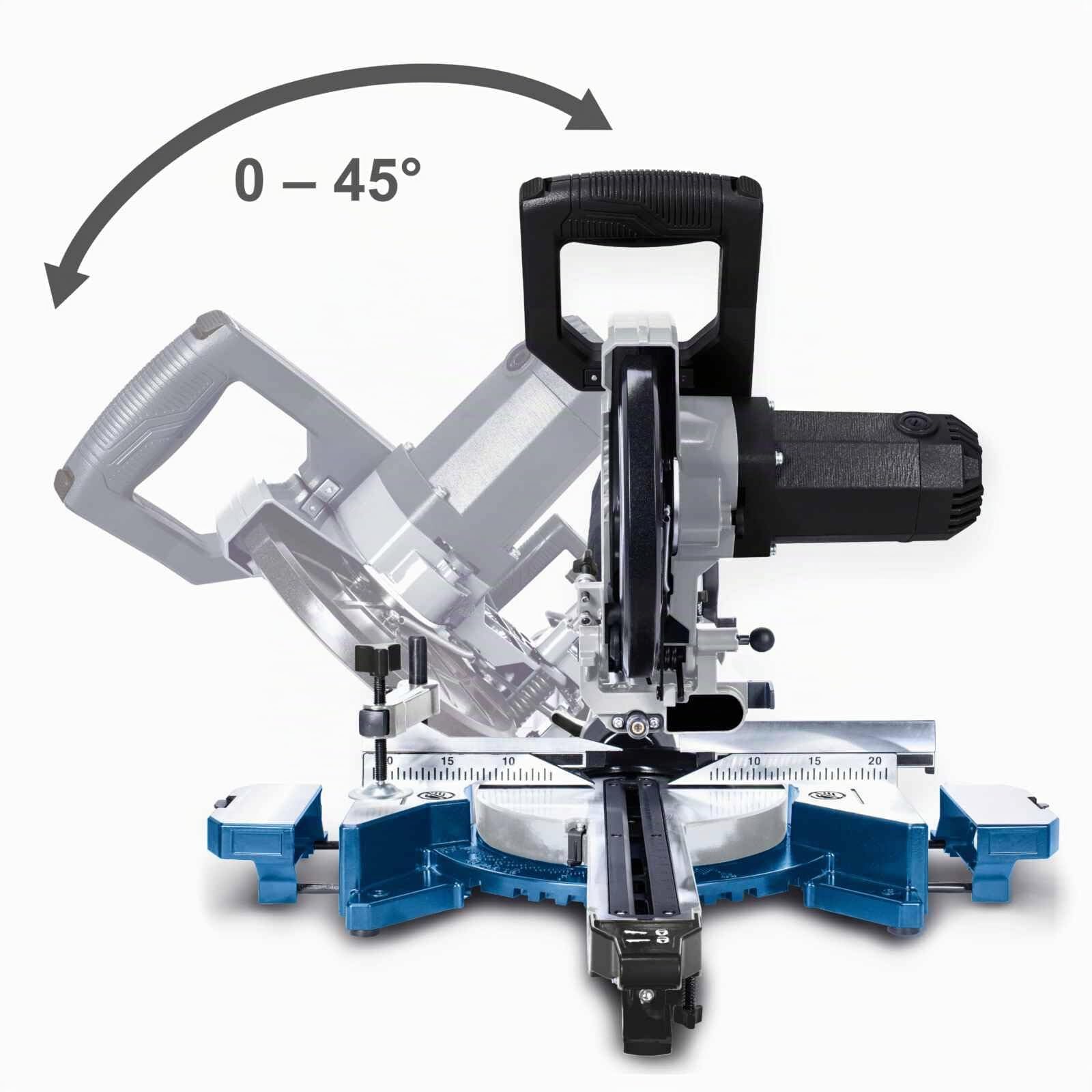 Scheppach MITAS Series HM90MP scie à onglet radiale 1700 W lame 216 mm