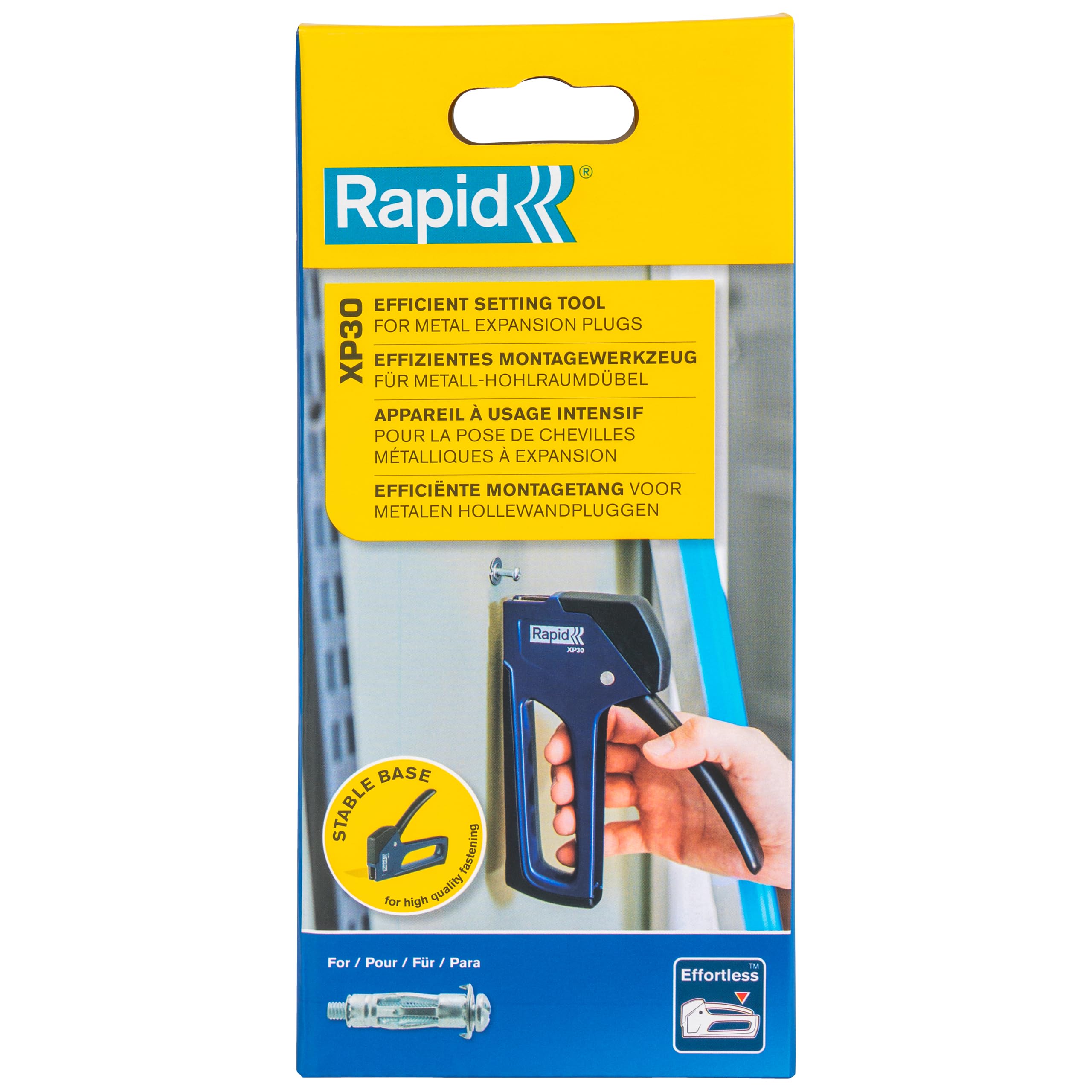 Rapid Fixations murs creux XP30 pince à expansion M4 M5 M6 aluminium