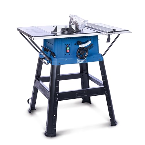 Scheppach 40V Series HS254 scie sur table 240 V avec support