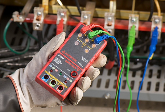 Amprobe Electrical Testers PRM-4 testeur d’ordre des phases et rotation moteur