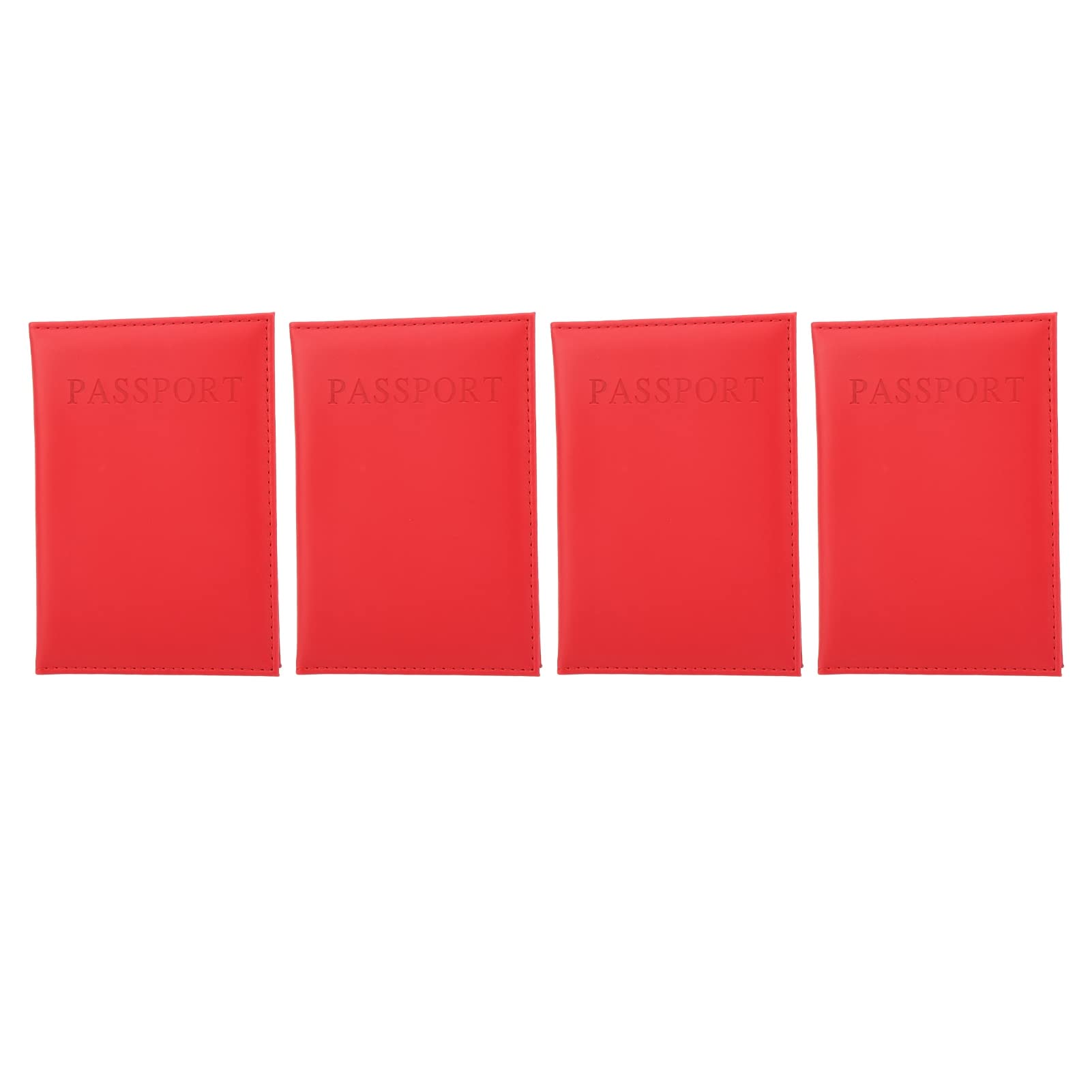 Omabeta Fashion Accessories & Umbrellas housses passeport grand format rouges lot de 4