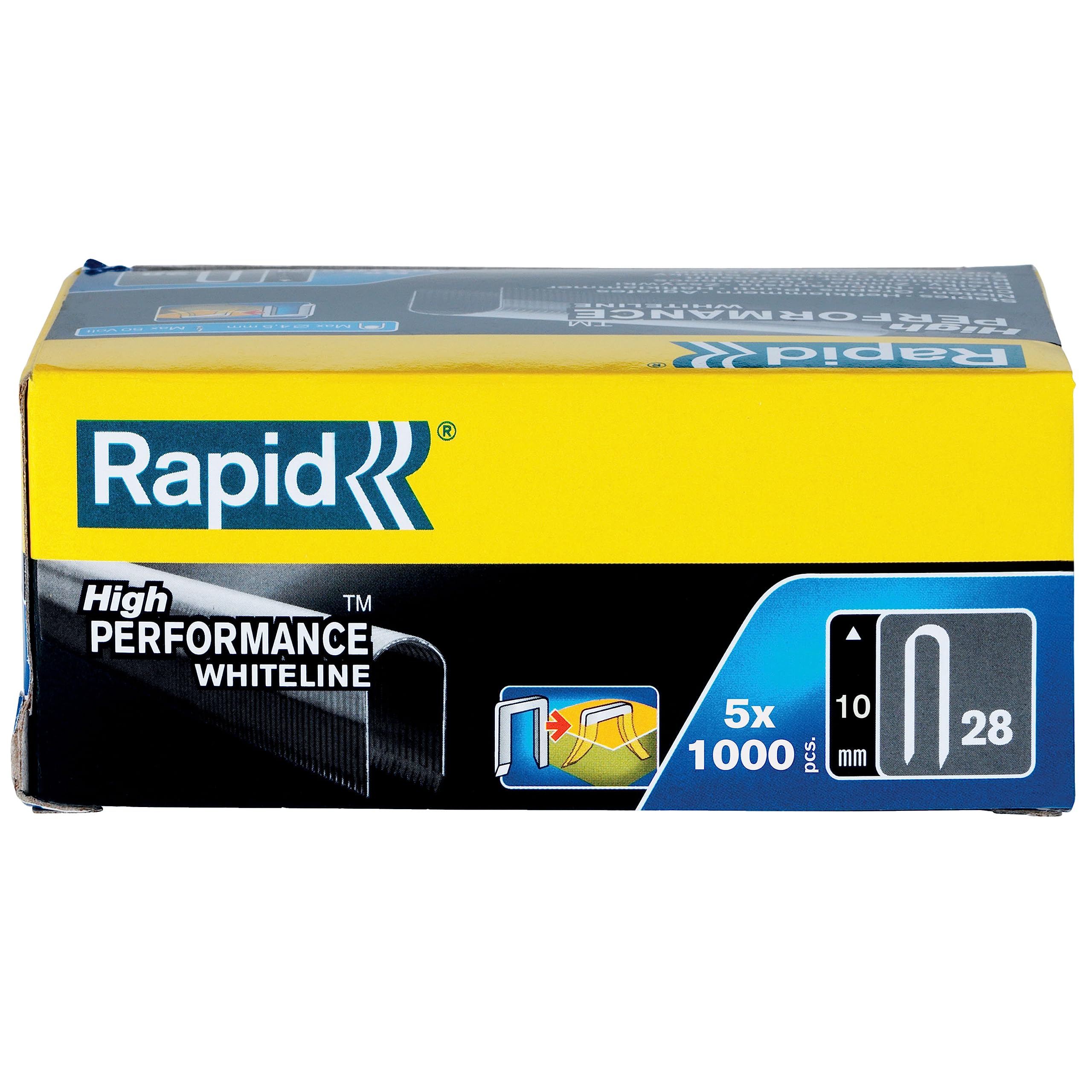 Rapid Agrafage 11893511 agrafes n°28 10 mm, 5000 pièces galvanisées