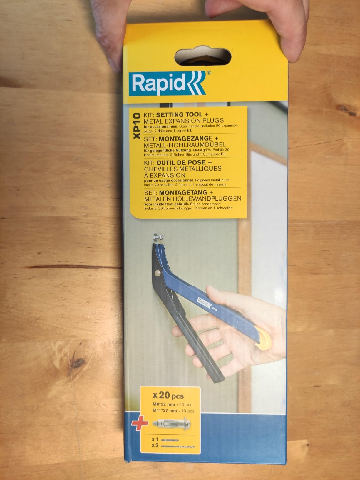 Rapid Fixations murs creux XP30 pince à expansion M4 M5 M6 aluminium