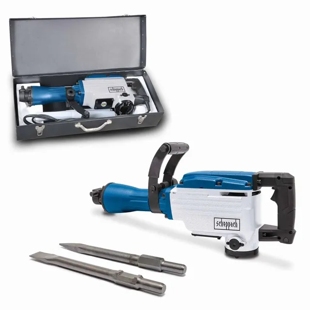 Scheppach ST Series AB1700 marteau de démolition 50 J avec coffret métal