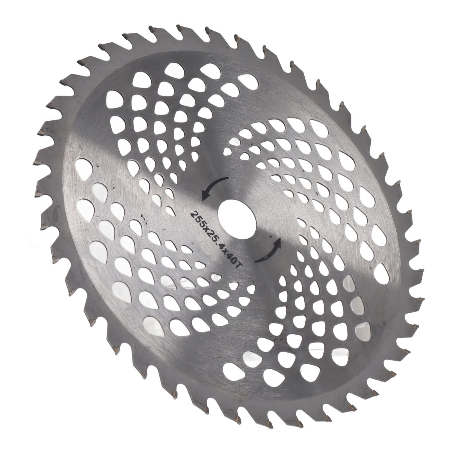 Omabeta Garden Machinery & Agricultural Equipment lame de débroussailleuse 40 dents 255 x 25,4 mm acier