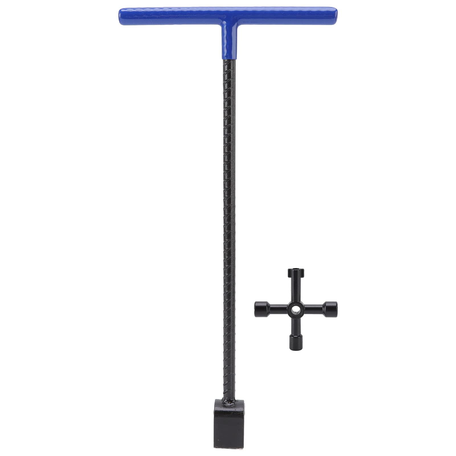 Omabeta Tools & Workshop Equipment clé de compteur d’eau bleue poignée en T