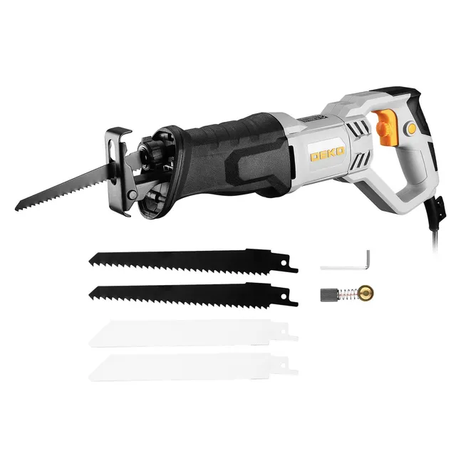 DEKOPRO POWER TOOLS DKPRPS0001 scie sabre, 710 W, 4 lames, vitesse variable