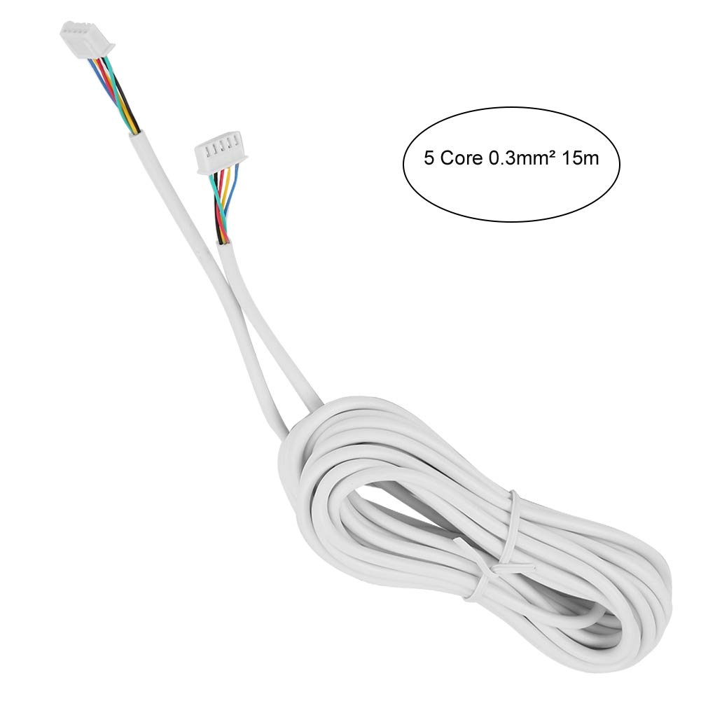 Omabeta Electrical Components & Wiring câble de sonnette 5 fils 15 m cuivre