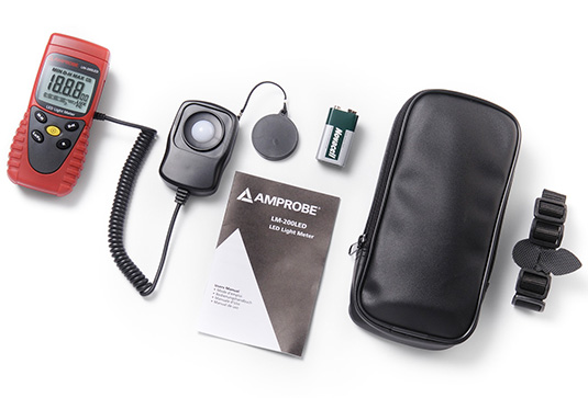 Amprobe Environmental Testers LM-200 luxmètre LED