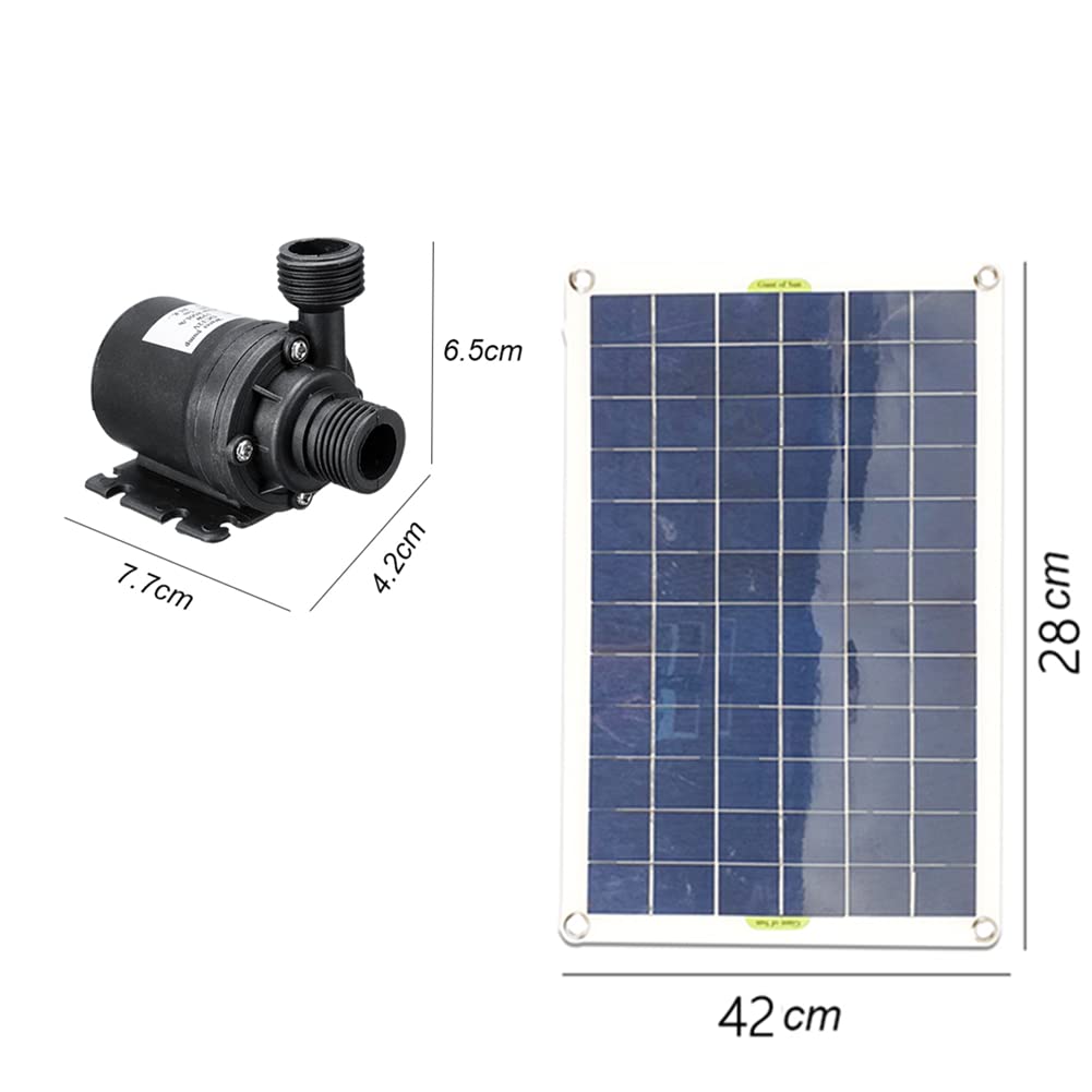 Omabeta Pumps & Irrigation Equipment pompe solaire 50 W 800 l/h 12 V pour bassin