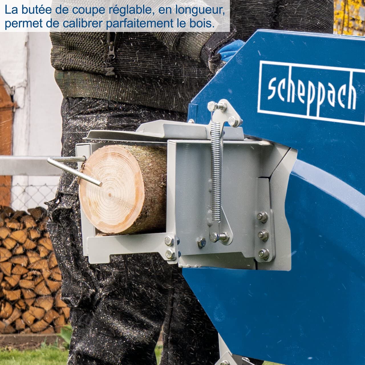 Scheppach HS Series HS410 scie à bûches 2200 W, lame 405 mm