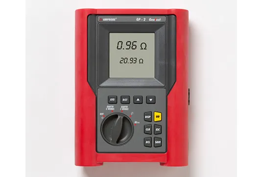 Amprobe Power Quality, Ground Resistance & Insulation Testers GP-2 GEOTEST testeur de terre