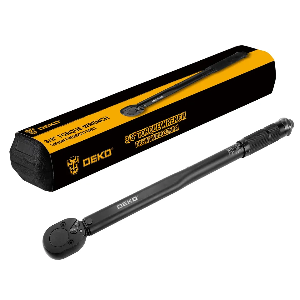 DEKOPRO SOCKET SET clé dynamométrique à cliquet 3/8 po 13,6–108,5 Nm