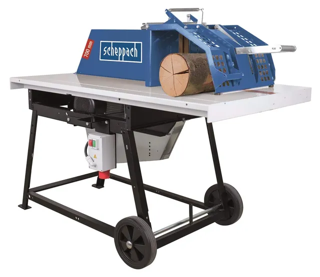 Scheppach HS Series KE D700 scie circulaire 400 V 5200 W réglage profondeur