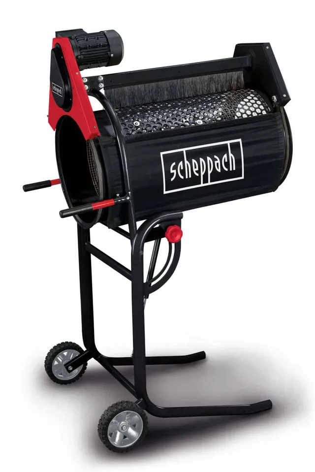 Scheppach RG Series RS350 tamis rotatif électrique 250 W, 2 mailles