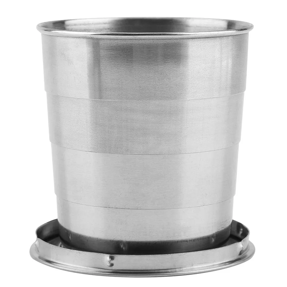 Omabeta Kitchen Utensils & Cooking Tools gobelet pliable 250 ml inox