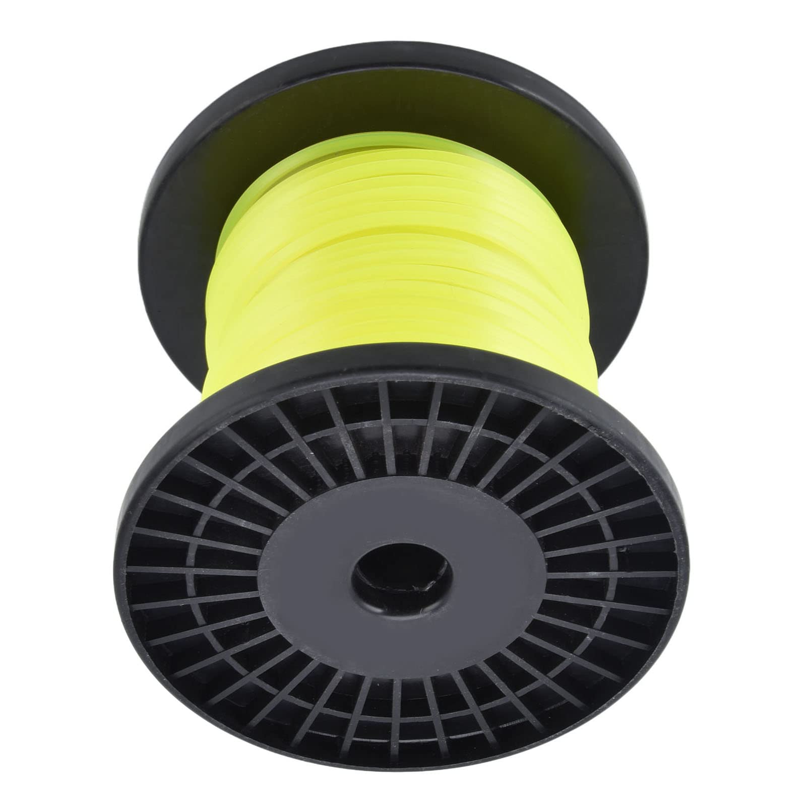 Omabeta Garden Machinery & Agricultural Equipment fil de débroussailleuse carré 3 mm, 30 m jaune en nylon