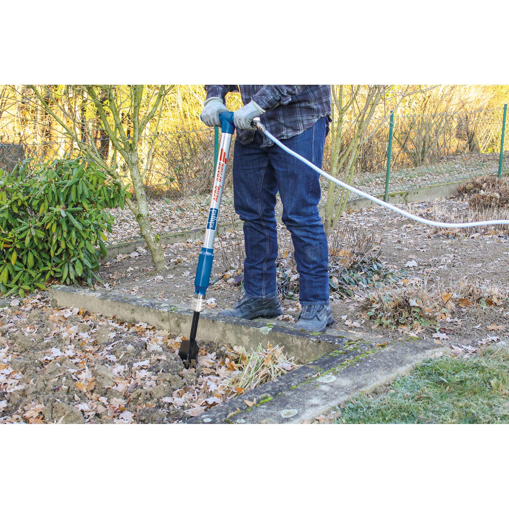 Scheppach HC Series Aero²Spade bêche pneumatique 27 J 6,3 bar