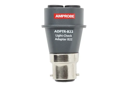 Amprobe Accessories B22 adaptateur de contrôle d’éclairage