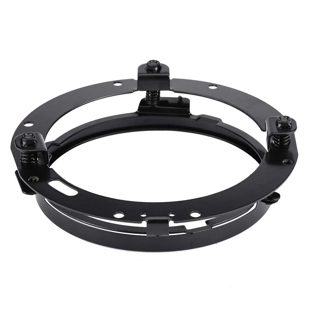 Omabeta Automotive Accessories support de phare moto 17,8 cm noir