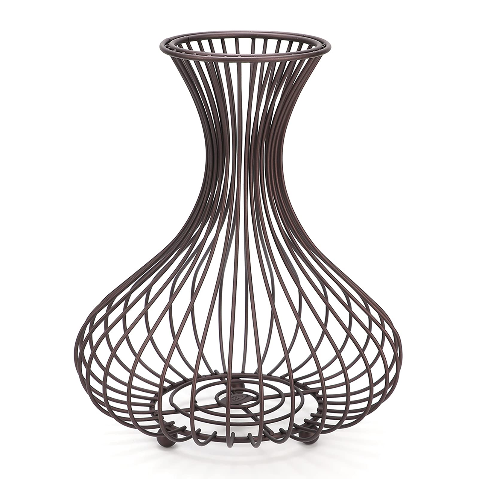 Omabeta Kitchen Utensils & Cooking Tools Collecteur de bouchons de vin en fer, forme bouteille