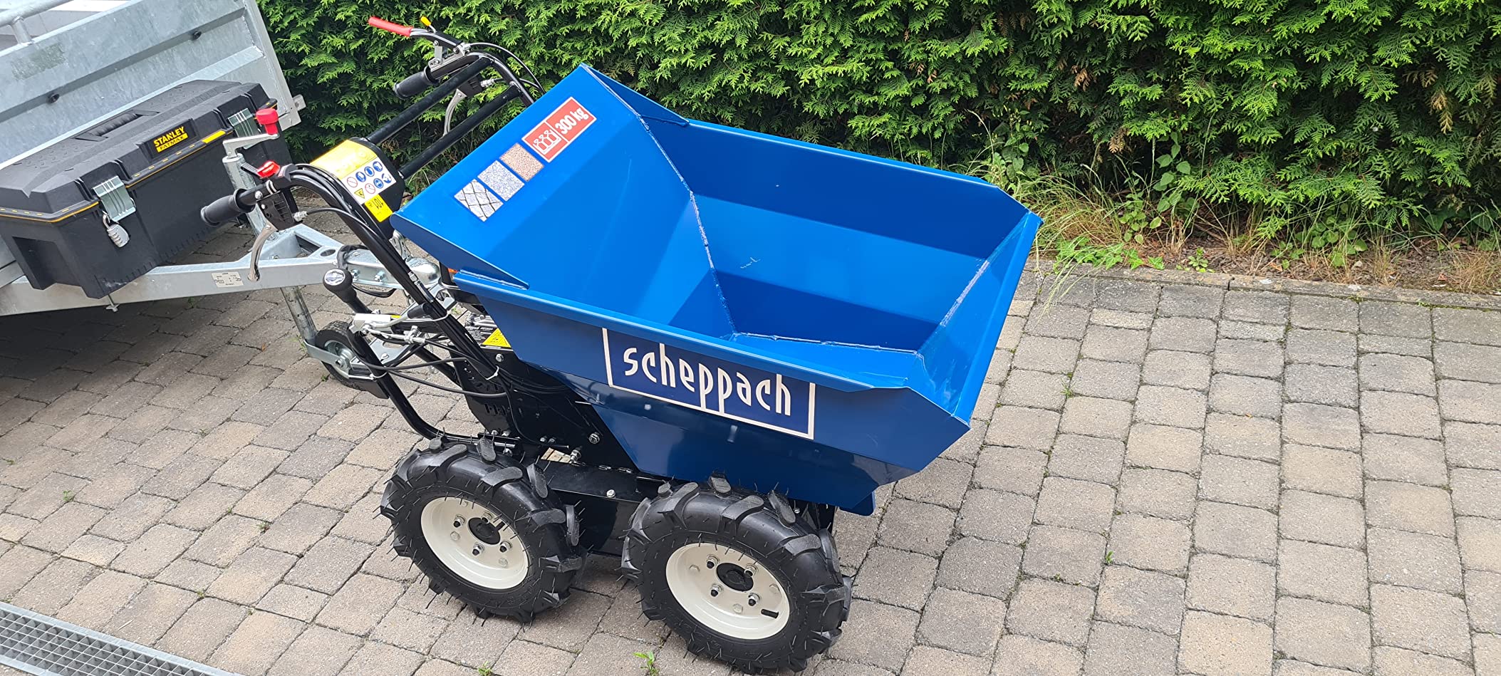 Scheppach HA Series DP3000 dumper thermique 300 kg 5,6 CV