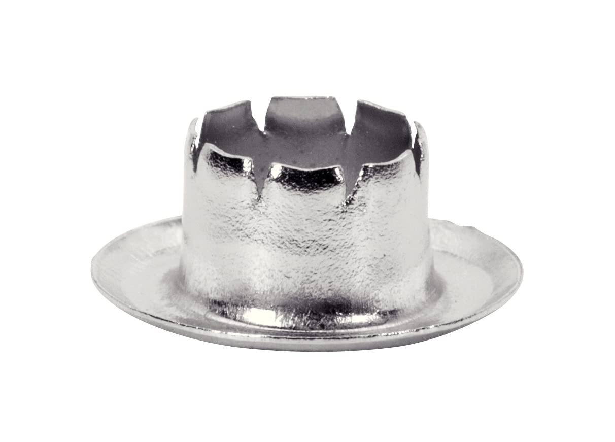Rapid’os 16 Rivetage 5000410 œillets de renfort 6 mm gris, 25 pièces