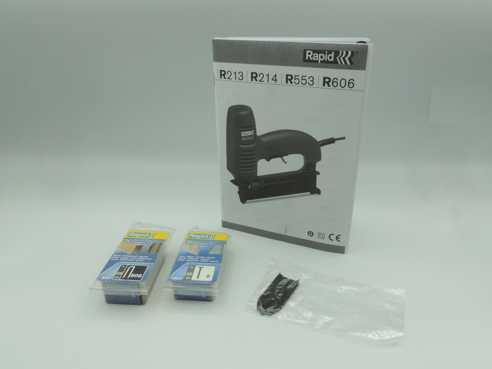 Rapid Agrafage PRO R606 agrafeuse-cloueuse électrique coffret