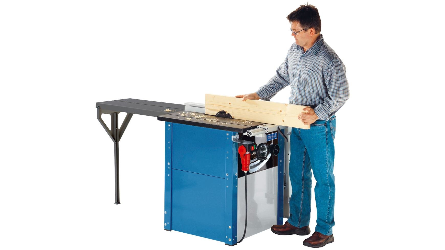 Scheppach TS Series Precisa 4.0 scie circulaire 3,8 kW Ø270 mm triphasée 400 V
