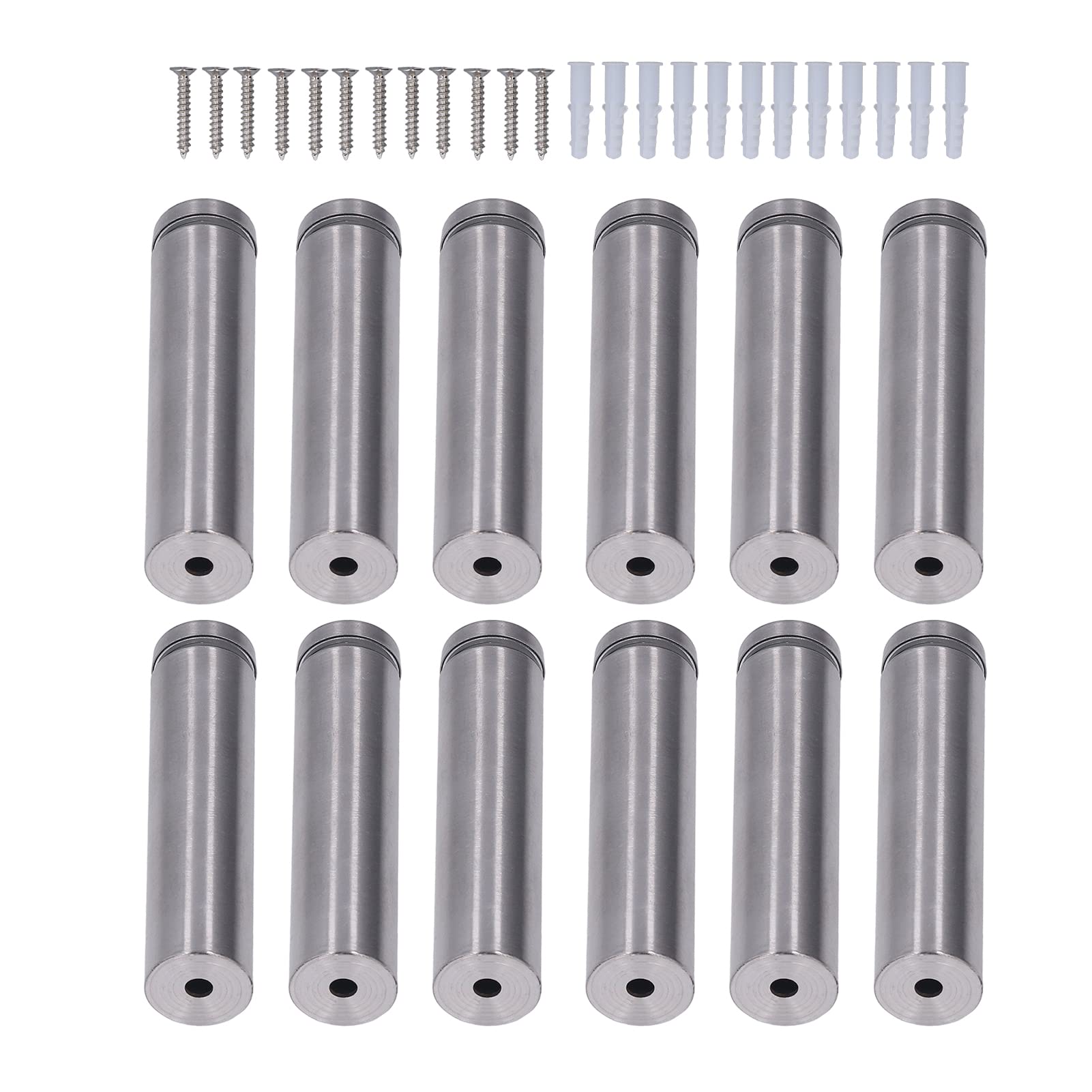 Omabeta Fasteners, Screws & Springs entretoise pour panneau 19 × 80 mm, lot de 12 en inox