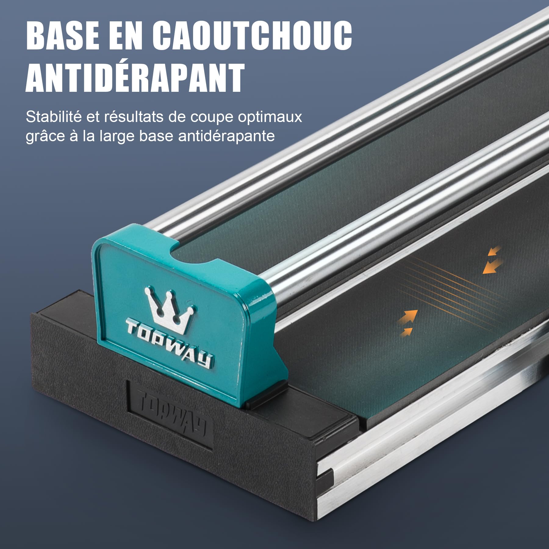 ZELCAN Tile Cutter coupe-carreaux manuel 120 cm avec guide laser