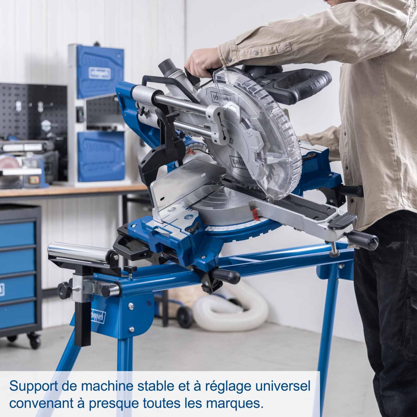 Scheppach HM Series UMF1550 support de scie à onglet réglable