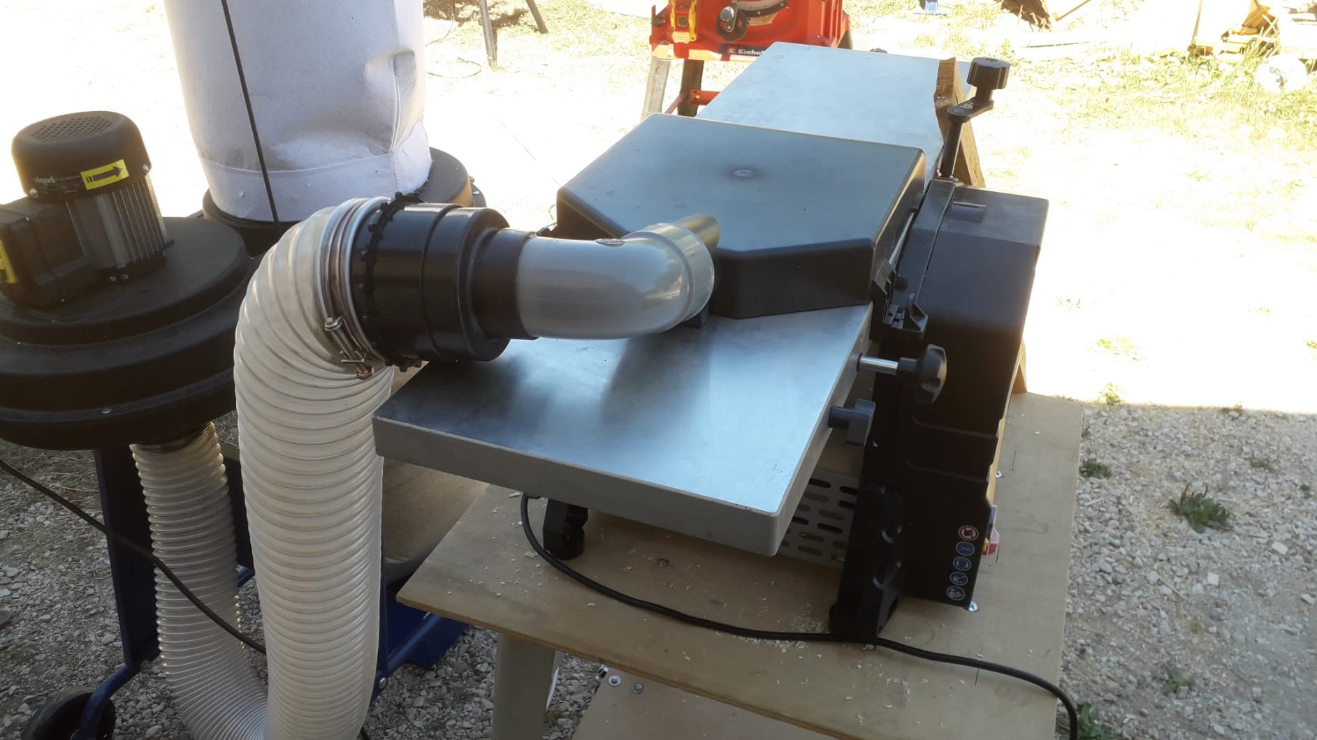 Scheppach ST Series HD12 aspirateur à copeaux 75 L avec adaptateurs