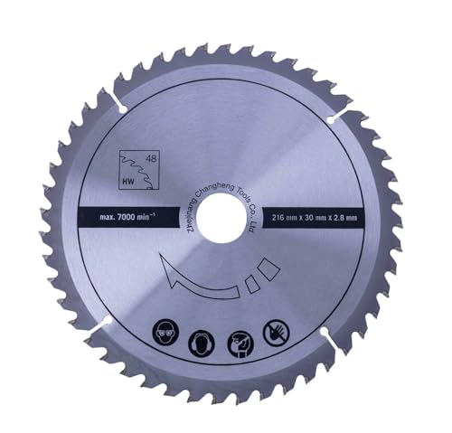 Scheppach MITAS Series 7901200705 lame de scie 216 mm 48 dents bois stratifié