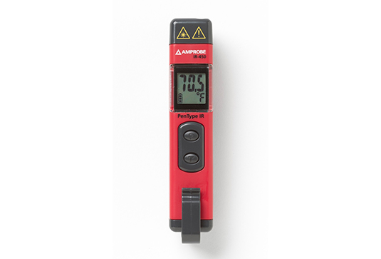 Amprobe HVAC Tools IR-450 thermomètre infrarouge de poche avec pointeur laser et lampe