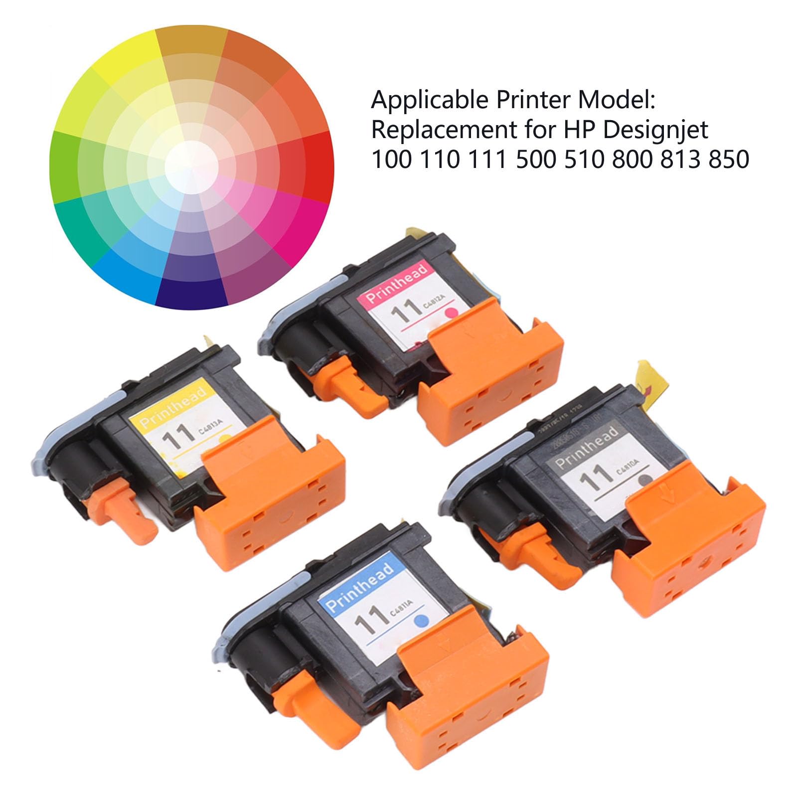 Omabeta Electrical Components & Wiring tête d’impression 11 Designjet lot de 4