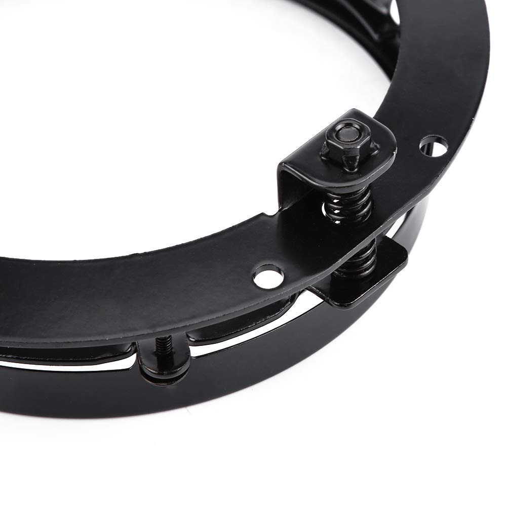 Omabeta Automotive Accessories support de phare moto 17,8 cm noir