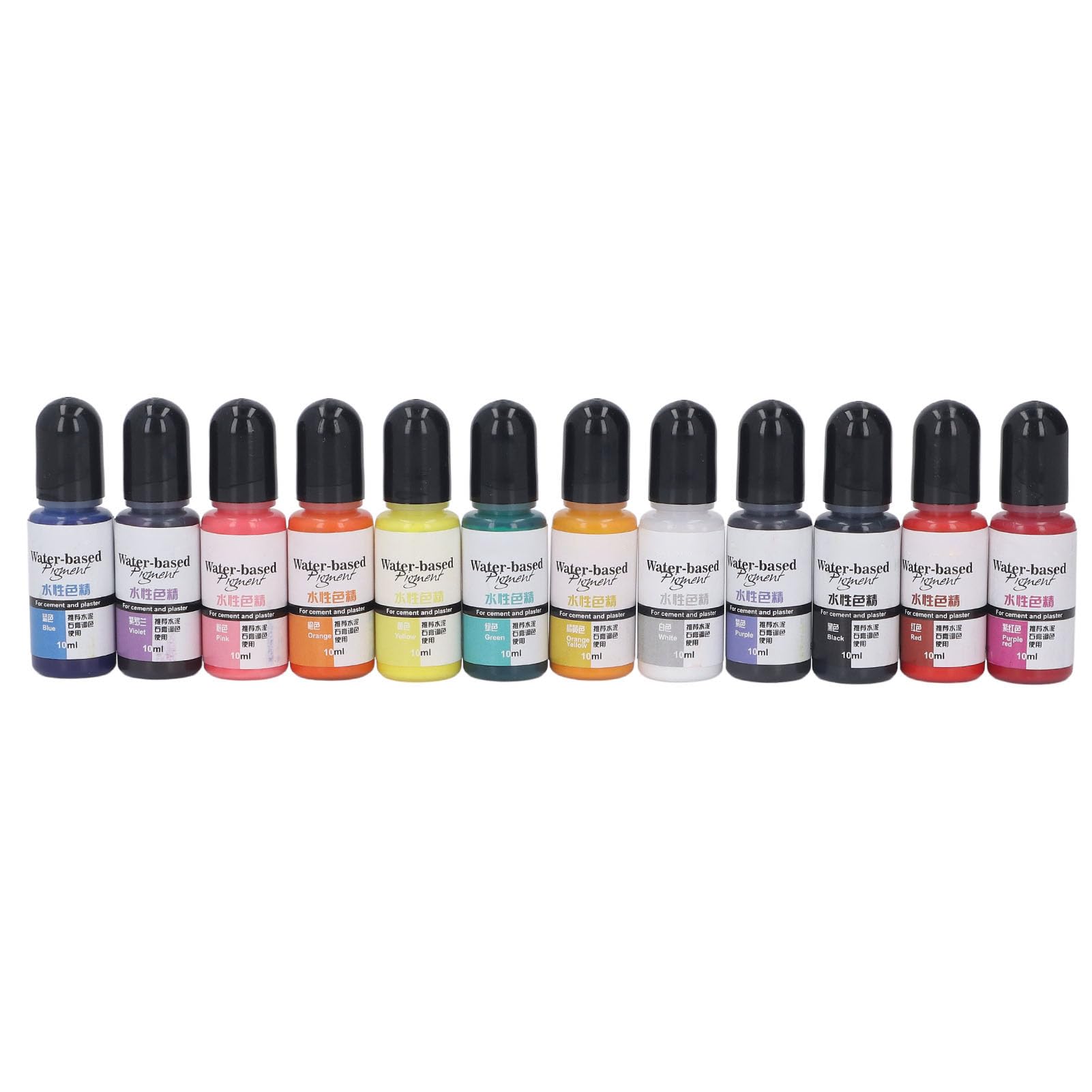 Omabeta Toys & Games colorant pigment pour résine et gypse, 12 couleurs