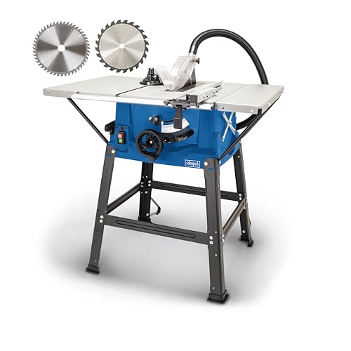 Scheppach HS Series HS100S scie sur table 2000 W lame 250 mm avec aspiration
