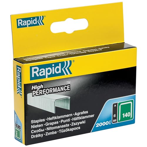 Rapid’os 16 Agrafage 11905731 agrafes n°140 6 mm boîte de 2000 galvanisées