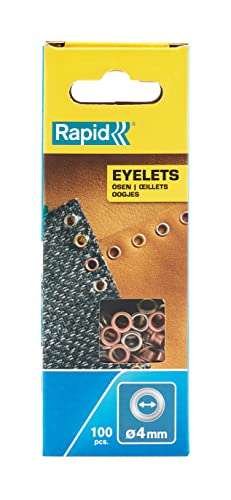 Rapid’os 16 Rivetage œillets 5000409 4 mm, 100 pièces, aluminium