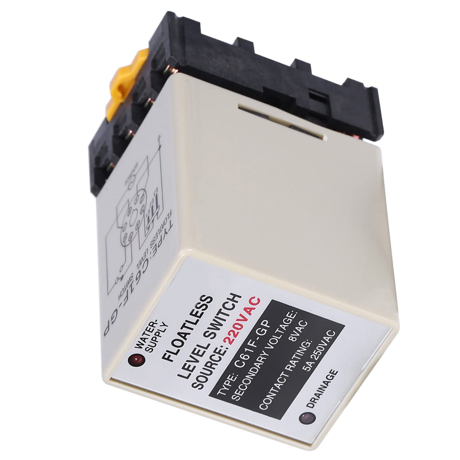 Omabeta Electrical Components & Wiring C61F-GP contrôleur de niveau 220 V avec base