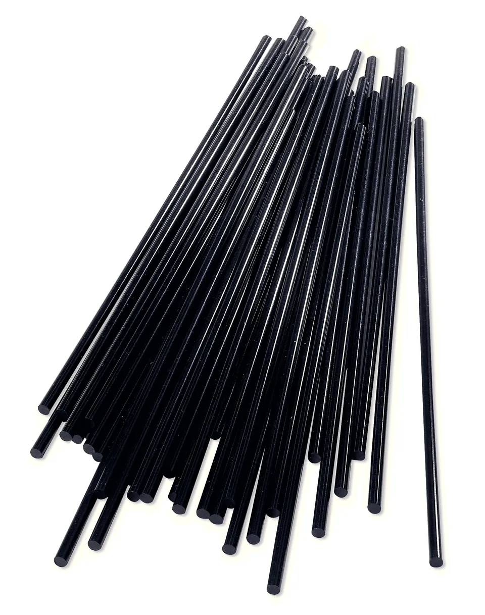 Rapid’os 16 Collage bâtons de colle réparation voiture 12 mm, 1 kg, noirs