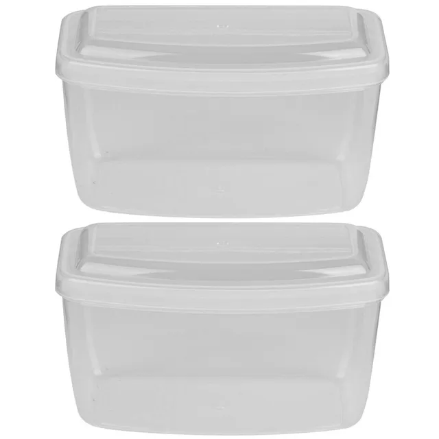 Omabeta Toys & Games boîte à lunettes de natation transparente lot de 2 en polypropylène