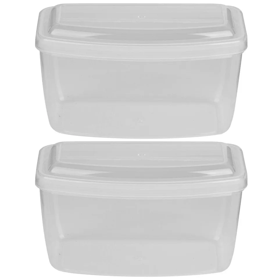 Omabeta Toys & Games boîte à lunettes de natation transparente lot de 2 en polypropylène
