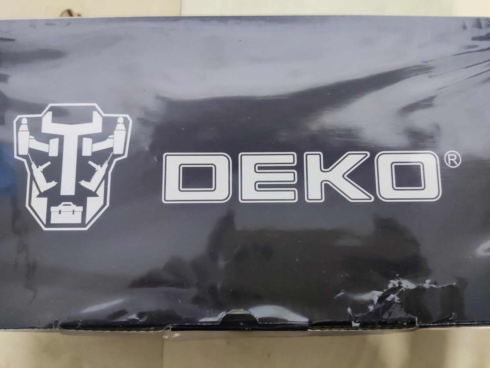 DEKOPRO POWER TOOLS scie circulaire 1200 W avec rail de guidage